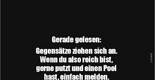 Gerade Gelesen Gegensatze Ziehen Sich An Wenn Du Also Lustige Bilder Spruche Witze Echt Lustig