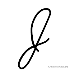 Print free large cursive letter j. How To Write A Capital J In Cursive Quora