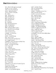 Chat Abbreviations Sms Language Text Abbreviations Abbreviations