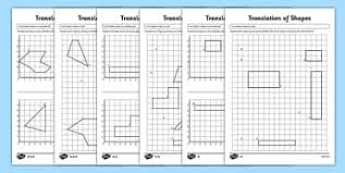 Worksheet involves real world applications of concepts. Drawing Translated 2d Shapes Differentiated Worksheet Worksheets