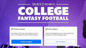 Yahoo hosted games for their millions of i talk to a lot of fans of nascar and many of them tell me that they quit playing fantasy nascar because they do not know where to play. Yahoo Sports College Fantasy Football Is Open For 2019
