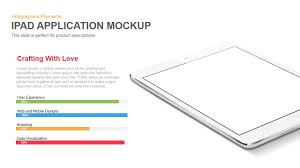 Ipad Application Mockup Powerpoint And Keynote Template Powerpoint Templates Keynote Template Powerpoint Presentation Templates