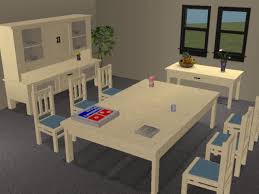 The birchwood oval dining set by bermex furniture is constructed from 100% solid north american birch. Mod The Sims Updated Birchwood Dining Set