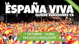 En esta página podrás estar al día de todas las novedades sobre vox y la españa viva. Vox On Twitter La Espana Viva Quiere Eleccionesya El 7 De Octubre A Las 12 00 Te Convocamos A Un Gran Acto En El Palacio Vistalegre Difunde A Todos Tus
