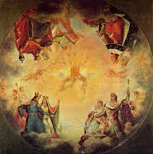Antoine Jean Gros L Apotheose De Sainte Genevieve Projet Initial De Peinture Pour Le Dome Du Pantheon De Paris Muse Pantheon Paris Les Arts Art Romantique