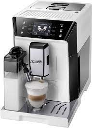 Many bean to cup coffee machines come with milk frothers so you can also choose to make drinks such as cappuccinos as well as espresso shots and the strength. Delonghi Ecam 556 55 W Primadonna 0132217038 Fully Automated Coffee Machine White Conrad Com