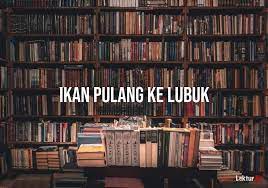 pb orang lain mendapat senangnya, kita mendapat susahnya saja. Arti Ikan Pulang Ke Lubuk Di Kamus Besar Bahasa Indonesia Kbbi Lektur Id