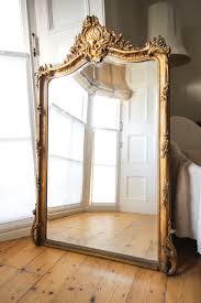 An oversized floor mirror can bring about a number of benefits; Large Antique French Gilt Louis Xv Mirror C1880 662839 Sellingantiques Co Uk