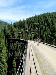Route Of The Hiawatha Bike Trail Montana Idaho Border Bike Trails 50 States Travel Hiawatha Trail