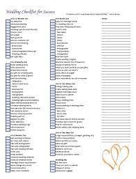 Free Excel Wedding Planning Checklist Template