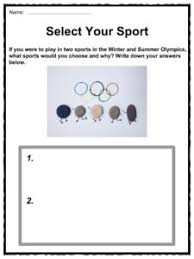 olympics facts worksheets modern games history for kids