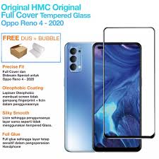 Demikian sedikit tips dari saya tentang cara memasang sendiri anti gores (screen protector) pada ponsel atau smartphone. Original Hmc Full Tempered Glass Oppo Reno 4 Reno4 2020 Anti Gores Layar Screen Guard Protector Lazada Indonesia