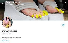 Foot fetish only fans