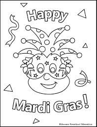 Spark your creativity by choosing your favorite printable coloring pages and let the fun begin! Mardi Gras Coloring Page For Kids Mardi Gras Activities Mardi Gras Crafts Mardi Gras