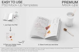 Food Drink Menu Mockup Set Menu Mockup Drink Menu Drinks
