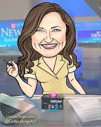 If you thought I had a big head before… We have the most amazing viewers!!  Thank you Linda LaForge for these impressive caricatures of Dana & me  😂❤️🙌🏼 We met Linda &