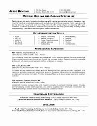 Medical Coder Resume No Experience Medical Billing Resume