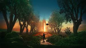 Desktop pc, laptop, mac, iphone, ipad, android mobiles, tablets, windows phones. Kid Play Kite Fantasy Wallpapers Accordartworks