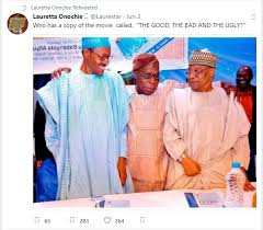 The picture below shows onochie drinking the wine she the woman na confirm olosho, see how she is sipping one full bottle of palm wine like buhari the. Lauretta Onochie Calls Obasanjo Babangida Bad Ugly Photo Politics Nigeria