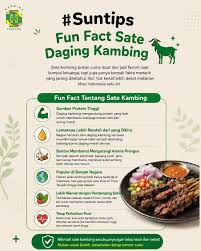 Siapa yang suka makan sate kambing? Sate kambing ternyata punya beberapa manfaat kalau dikonsumsi dengan porsi wajar, loh 😋 Berikut beberapa di antaranya: 1.🥩 Sumber protein tinggi Daging kambing kaya akan protein