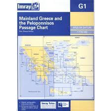 Imray G1 Mainland Greece And The Peloponnisos Il Sestante