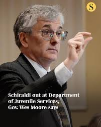 A new acting secretary will take over Maryland's Department of Juvenile  Services, replacing the embattled Vincent Schiraldi, Gov. Wes Moore said in  a news release late Monday. Betsy Fox Tolentino will assume