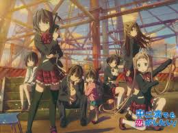 Anime Love Chunibyo Other Delusions Sanae Dekomori Shinka Nibutani Rikka Takanashi Kuzuha Togashi Yumeha Togas In 2020 Anime Chunibyō Demo Koi Ga Shitai Anime Love