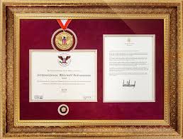 Department of education, to honor students with remarkable academic achievements. The U S President S Volunteer Service Award 2019 The Intl Weloveu Foundation