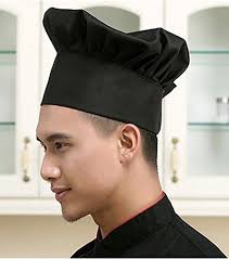 Hyzrz Chef Hat Set of 2 Pack Adult Adjustable Elastic Baker Kitchen Cooking  Chef Cap (Black) : Amazon.sg: Fashion