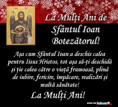 Astazi este ziua nepotelului meu,andrei. La Multi Ani De Sf Ioan Botezatorul Nightshade S Blog