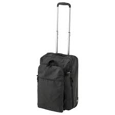 Forenkla Kabinenkoffer Roll Rucksack Dunkelgrau Ikea Rucksack Rucksack Schwarz Tragetasche