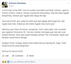 Kata kata galau sedih untuk gebetan, pacar, dan mantan. The Secret Of Balikan Kelascinta