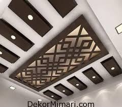Banyo Asma Tavan Dekorasyon Urun Tasarimi Tavan Ahsap Tavan
