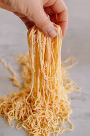 Homemade Chinese Egg Noodles Just 3 Ingredients The Woks Of Life Recipe Homemade Egg Noodles Egg Noodles Noodle Recipes Homemade