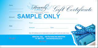 Gift cards also mean 'money in the bank' because they are paid for… View Gift Voucher Sample Png Wild Country Fine Arts