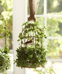 Birdcage planters are a great way to get creative and personalize a space, no matter how big or small! Fall In Love With Indoor Gardens This Season Bird Cage Decor Bird Cage Diy Plants