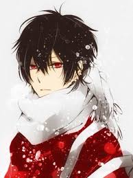 Anime Boy Black Hair And Red Eyes Cute Anime Guys Anime Guys Cute Anime Boy