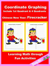 This Graphic Art Chinese New Year X2f Spring Festival Firecracker Would Be Ideal For Stud Coordinate Graphing Pictures Coordinate Graphing Fun Math Activities