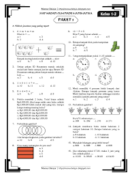 Contoh soal olimpiade matematika sd kelas 5 dan kunci jawaban. Soal Olimpiade Matematika Sd Level 2