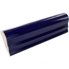 5.0 out of 5 stars. Mexican Tile 2x6 Cobalt Blue Chair Rail Molding