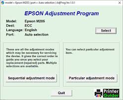 Below we provide new epson m205 driver printer download for free, click on the links below to get started. Epson M205 Resetter Adjustment Program Free Download Printer Guider