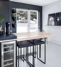 Folding kitchen table from ikea the interior design inspiration board diy kitchen table interior design. Cok Kullanisli 30 Kucuk Mutfak Masasi Modelleri 2021 Dekorcenneti Com