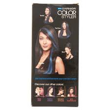 Garnier nutrisse permanent creme hair color: Garnier Color Styler Intense Wash Out Blue Burst
