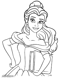 Get crafts, coloring pages, lessons, and more! Beauty And The Beast Coloring Pages Disneyclips Com