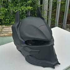 Free Shipping Full Black Batman Arkham Knight Helmet Street Fighter Dot Open Face Approved By Celloshancanghelmet On Etsy