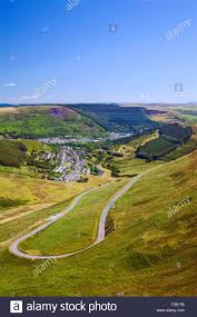 Situated in the county borough of rhondda cynon taf in the rhondda fawr valley. Treorchy Cwmparc Rhondda Valley South Wales Grossbritannien Stockfotografie Alamy