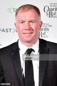Paul Scholes attends The Michael Josephson MBE Charity Ball 2021 at... News  Photo