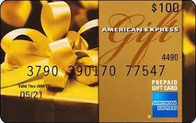 These deals won't last, so make the purchase today. Gift Card Present 100 American Express United States Of America Gift Col Us Ae 001 100 2105