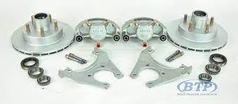 Single axle trailer kits are a great way for the diy guy to build a utility trailer that suits all needs. Boat Trailer Kodiak Disc Brake Kit Single Axle Assembly With Demco Da66b 6 000lb Actuator