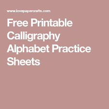If you have been looking for a beginners modern calligraphy practice alphabet sheet i have put one together. Free Printable Calligraphy Alphabet Practice Sheets Calligraphy Alphabet Alphabet Practice Alphabet Practice Sheets